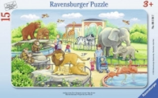 Game/Toy Ausflug in den Zoo 15 Teile Rahmenpuzzles 