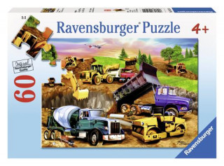 Kniha Construction Crowd 60 PC Puzzle Ravensburger