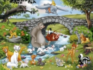 Joc / Jucărie Die Familie der Animal Friends. Puzzle 100 Teile XXL 
