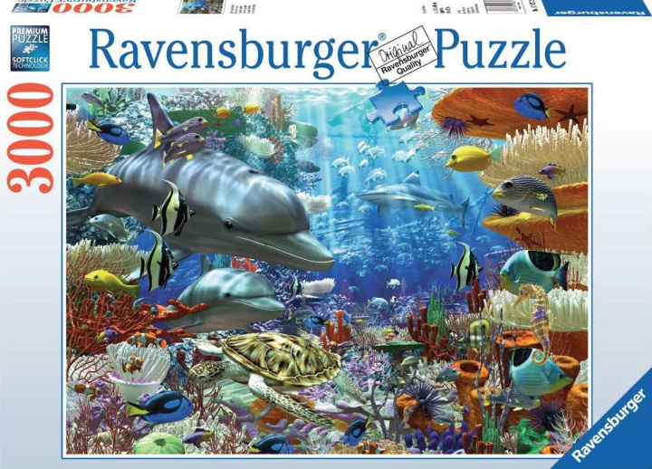 Książka Oceanic Wonders 3000 Piece Puzzle Ravensburger