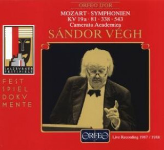 Audio Sinfonien KV 19a/81/338/543 Sandor/CAMMS Vegh