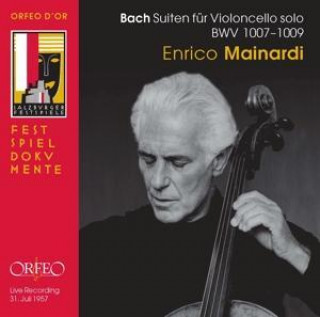 Audio Cellosuiten 1-3 BWV 1007-1009 Enrico Mainardi