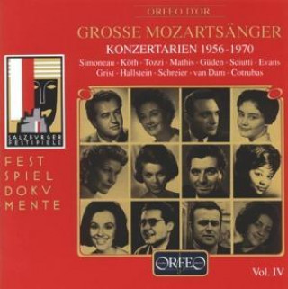 Audio Grosse Mozartsänger Vol.4-Konzertarien 1956-1970 Mathis/Tozzi/Güden/Cotrubas/Camerata Academica