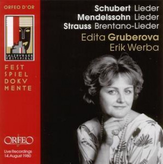 Audio Lieder:Suleika I/Das erste Veilchen/Lieder op.68/+ Gruberova/Werba/Schmidl