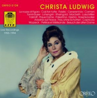 Hanganyagok Christa Ludwig:Figaro/Ariadne auf Naxos/+ Ludwig/Berry/Böhm/Krips/Erede/Karajan/WSO