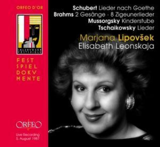 Audio Lieder nach Goethe,8 Zigeunerl.,Kinderstube,etc Marjana/Leonskaja Lipovsek