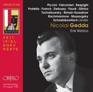 Audio Nicolai Gedda Salzburger Liederabend 1959 Nicolai/Werba Gedda