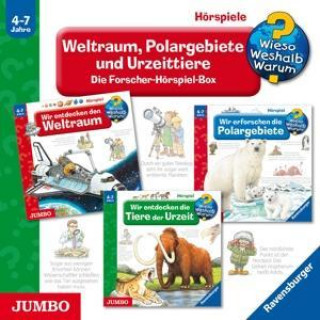 Hanganyagok Weltraum,Polargebiete Und Urzeittiere (Box) Wieso? Weshalb? Warum?/Various