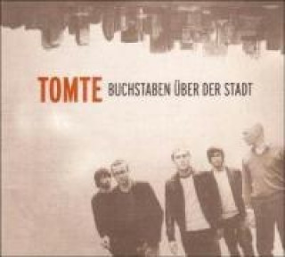 Audio Buchstaben über der Stadt Tomte