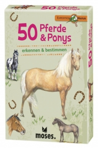 Joc / Jucărie 50 Pferde & Ponys erkennen & bestimmen Carola von Kessel