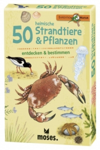 Joc / Jucărie 50 heimische Strandtiere & Pflanzen entdecken & bestimmen Carola von Kessel