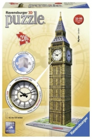 Hra/Hračka Big Ben + Uhr. 3D-Puzzle 216 Teile 