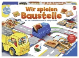 Gra/Zabawka Wir spielen Baustelle 