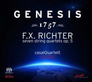 Audio Richter: Genesis 1757 - Streichquartette op. 5 casalQuartett