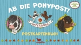 Kniha Die Haferhorde - Ab die Ponypost! - Postkartenbuch Suza Kolb
