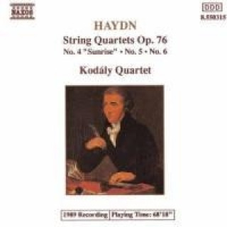 Audio Streichquartette op.76,4-6 Kodaly Quartet