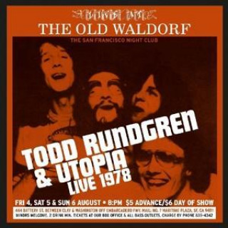 Audio Live At Old Waldorf 1978 Todd Rundgren