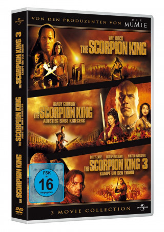 Video The Scorpion King 1-3 Boxset Michael Clarke Duncan Dwayne Johnson