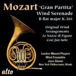 Audio Gran Partita KV 361/+ Glover/London Mozart Ensemble Winds