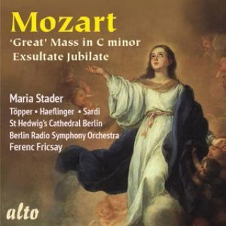 Audio Messe KV 427/Exsultate,Jubilate K 165 Stader/Töpper/Haefliger/Fricsay/RSO Berlin