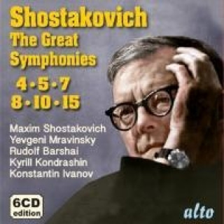 Hanganyagok Die grossen Sinfonien-Nr.4,5,6,8,10,15/+ Versch. Dirigenten & Orchester