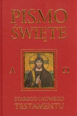 Könyv Pismo Swiete Starego i Nowego Testamentu Bordo Romaniuk Kazimierz
