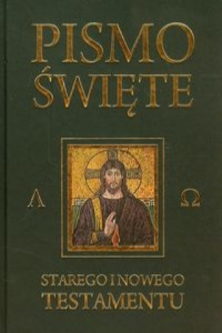 Könyv Pismo Swiete Starego i Nowego Testamentu Czarne Romaniuk Kazimierz