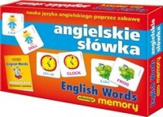 Játék Angielskie slowka Memory 