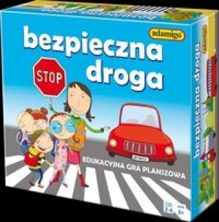 Játék Bezpieczna droga Edukacyjna gra planszowa 