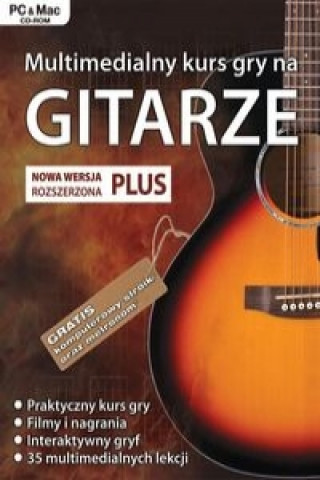 Audio Multimedialny kurs gry na gitarze wersja rozszerzona PLUS 