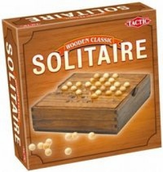 Game/Toy Wooden Classic Solitaire 