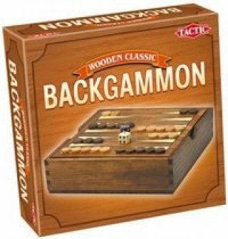 Gra/Zabawka Wooden Classic Backgammon 