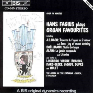 Audio Fagius Plays Organ Favourites Hans Fagius