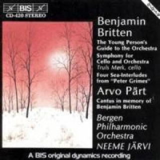 Аудио Britten,Benjamin/Pärt,Arvo Neeme/Bergen PO Järvi