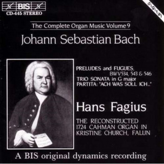 Hanganyagok Orgelwerke Vol.9 Hans Fagius