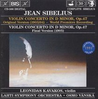 Audio Violinkonzert d-moll Leonidas/Vänskä/Lahti SO Kavakos