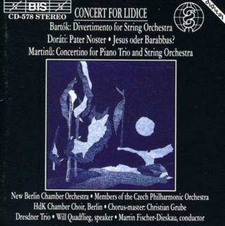 Аудио Concert For Lidice Martin Fischer-Dieskau