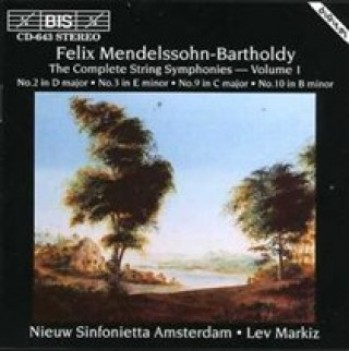 Audio Streichersinfonien (No.2/3/9/10) Vol.1 Lev/Nieuw Sinfonietta Amsterdam Markiz