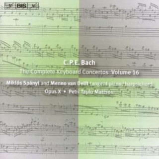 Audio Klavierkonzerte Vol.16 Spanyi/Van Delft/Opus X Ens.