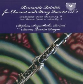 Audio Romantic Quintets for Clarinet and String Stephan/Stamie Quartet Prague Siegenthaler