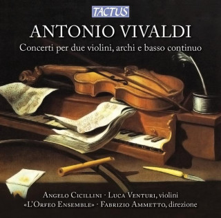 Audio Vivaldi: Concertos for Two Violins Angelo/Venturi Cicillini