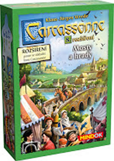 Hra/Hračka Carcassonne: Rozšíření 8: Mosty a hrady Klaus-Jürgen Wrede