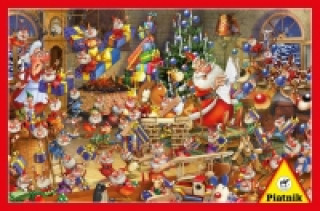 Gra/Zabawka Ruyer, Weihnachtsmann 1.000 Teile Puzzle 