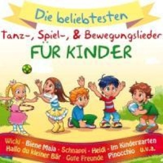 Audio Kinder-Tanz-,Spiel-& Bewegungslieder Various