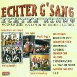 Audio Echter Gsang,Echter Klang Various
