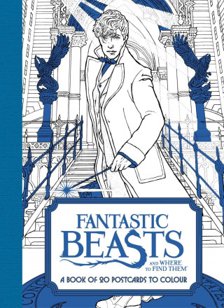 Книга Fantastic Beasts and Where to Find Them: A Book of 20 Postcards to Colour Warner Brothers Studio