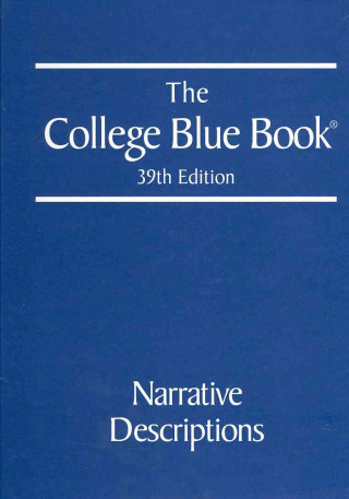 Könyv College Blue Book Gale Editor