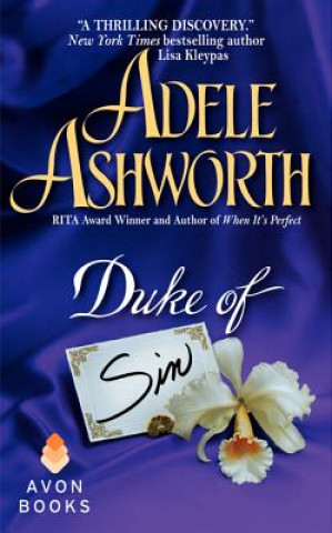 Kniha Duke of Sin Adele Ashworth