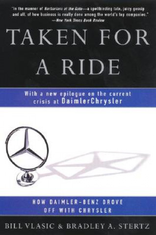 Kniha Taken for a Ride Bill Vlasic
