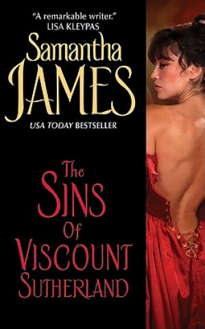 Carte The Sins of Viscount Sutherland Samantha James